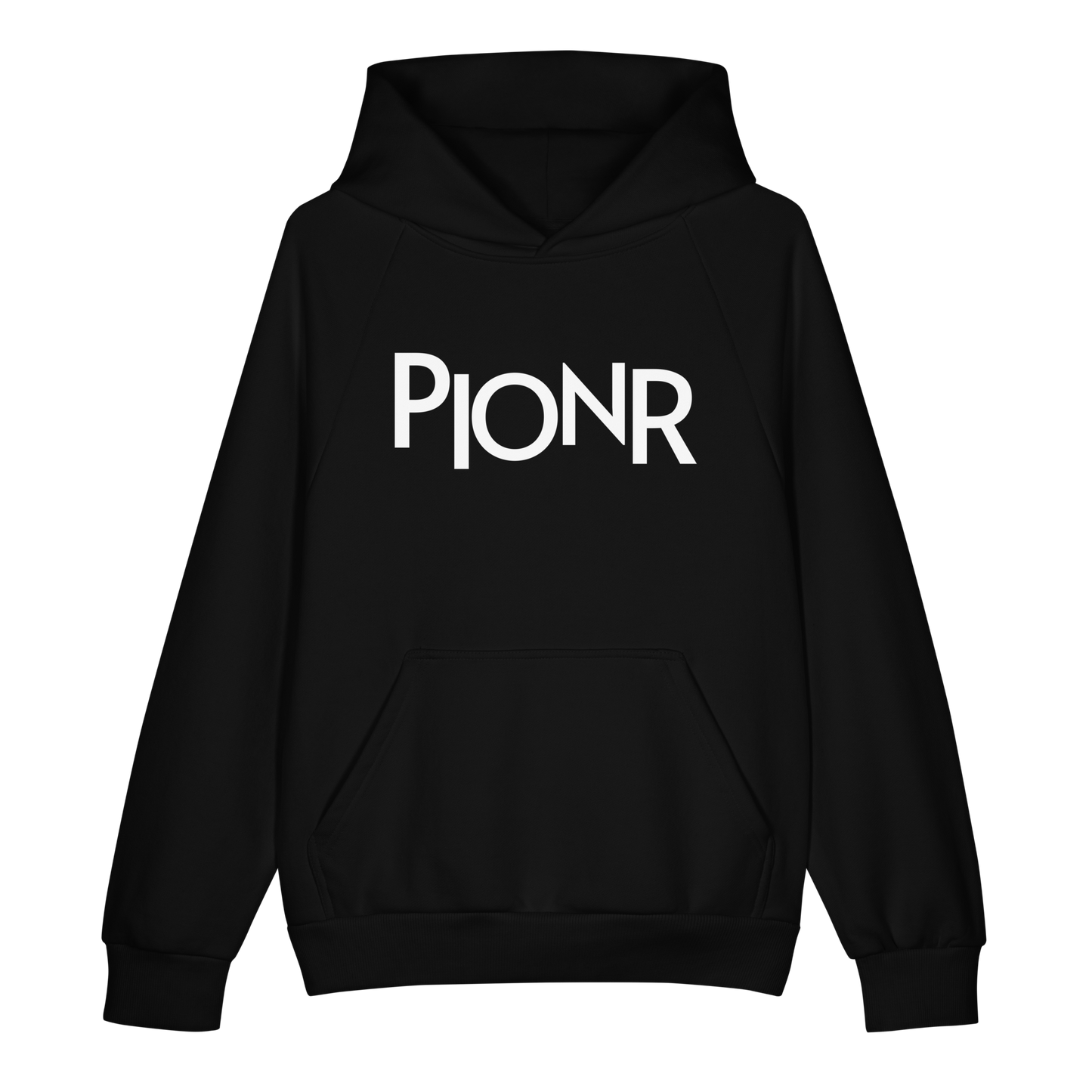 Staggered No É Hoodie - Noir