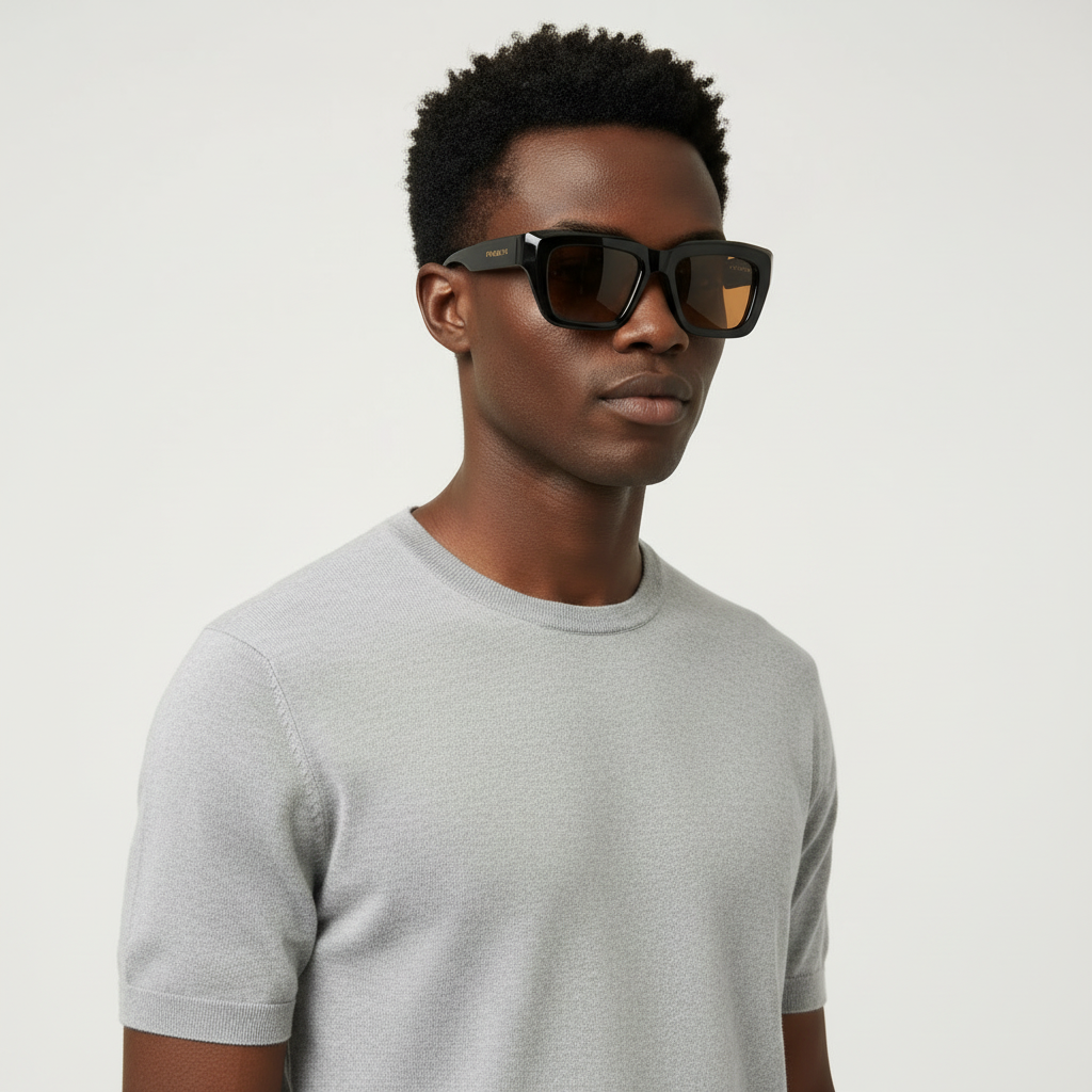 Dark Amber Sunglasses